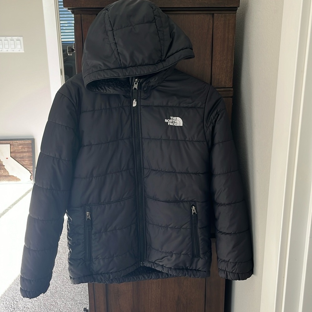 Kids The NorthFace reversible jacket - size 10/12